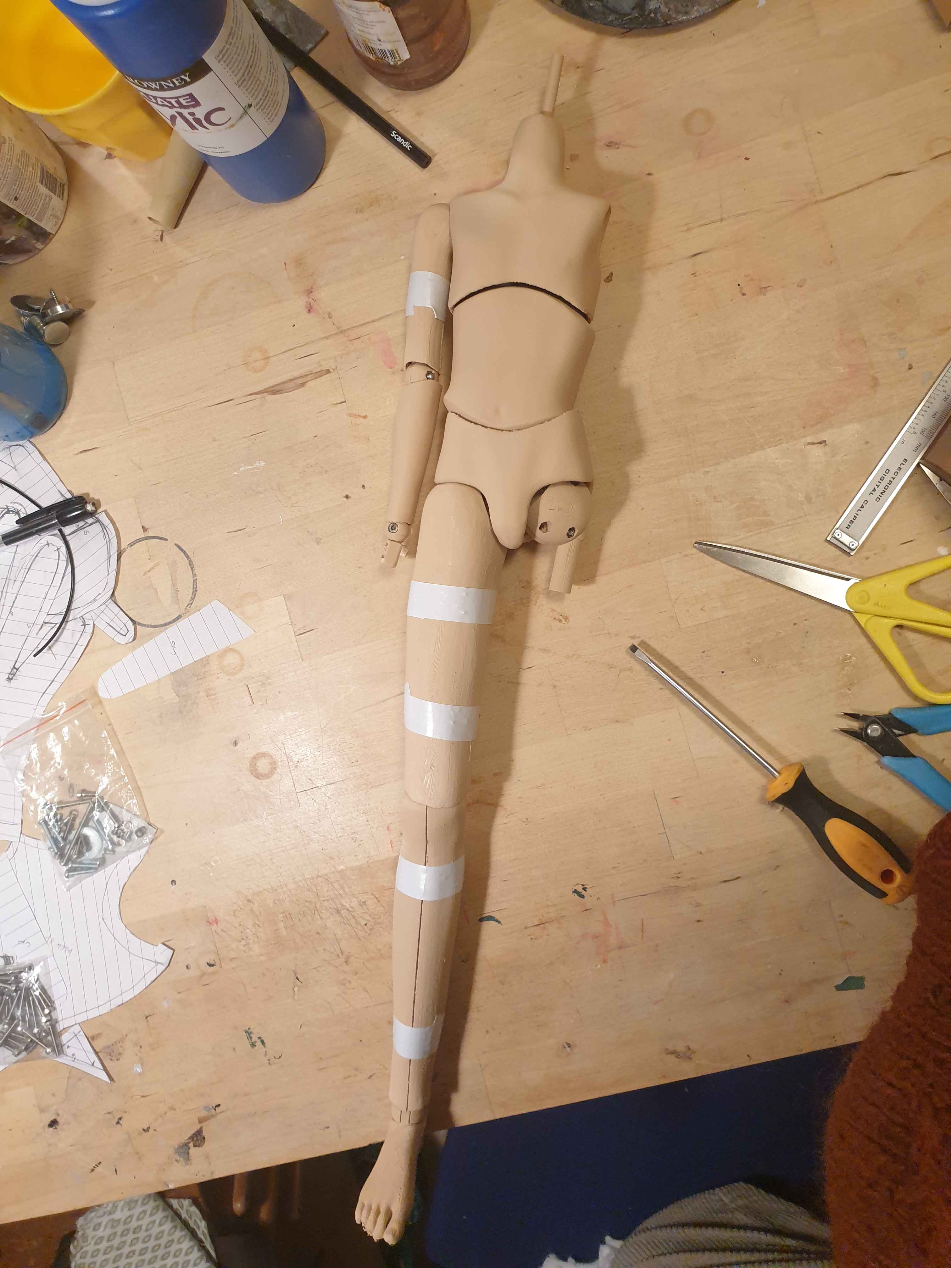 1/3 scale boy bjd with frame (like Smart Doll and Dollfie Dream)
