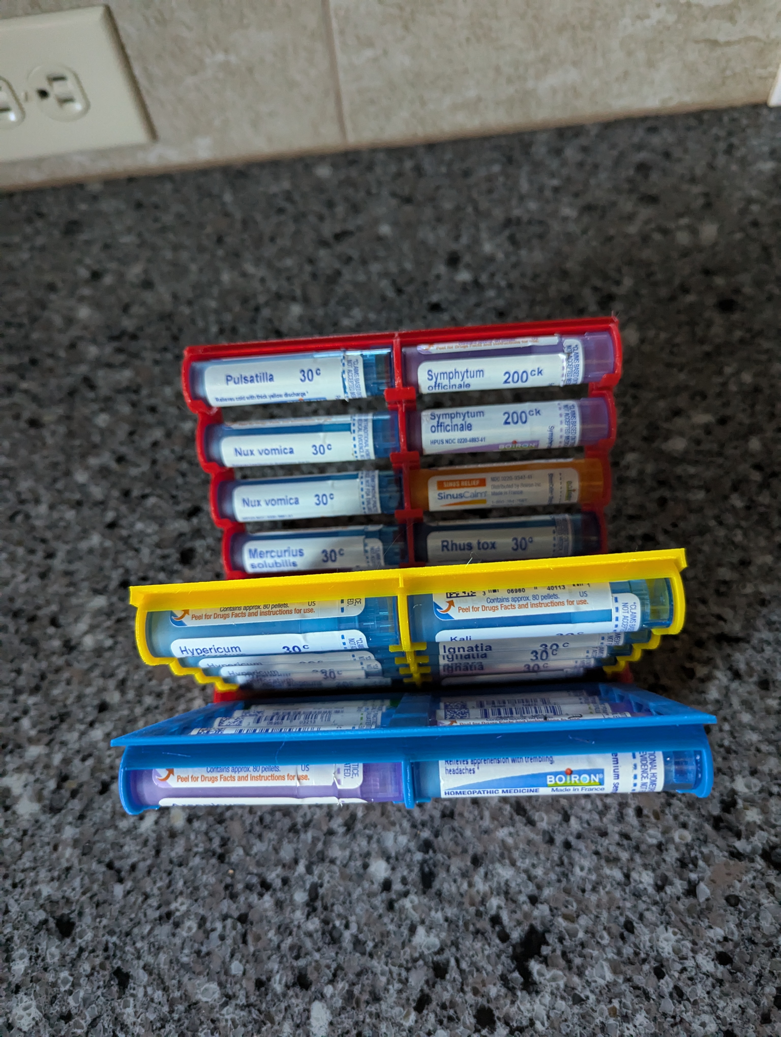 homeopathic remedy tube rack - Homeopathy (Boiron) — miniatura 3