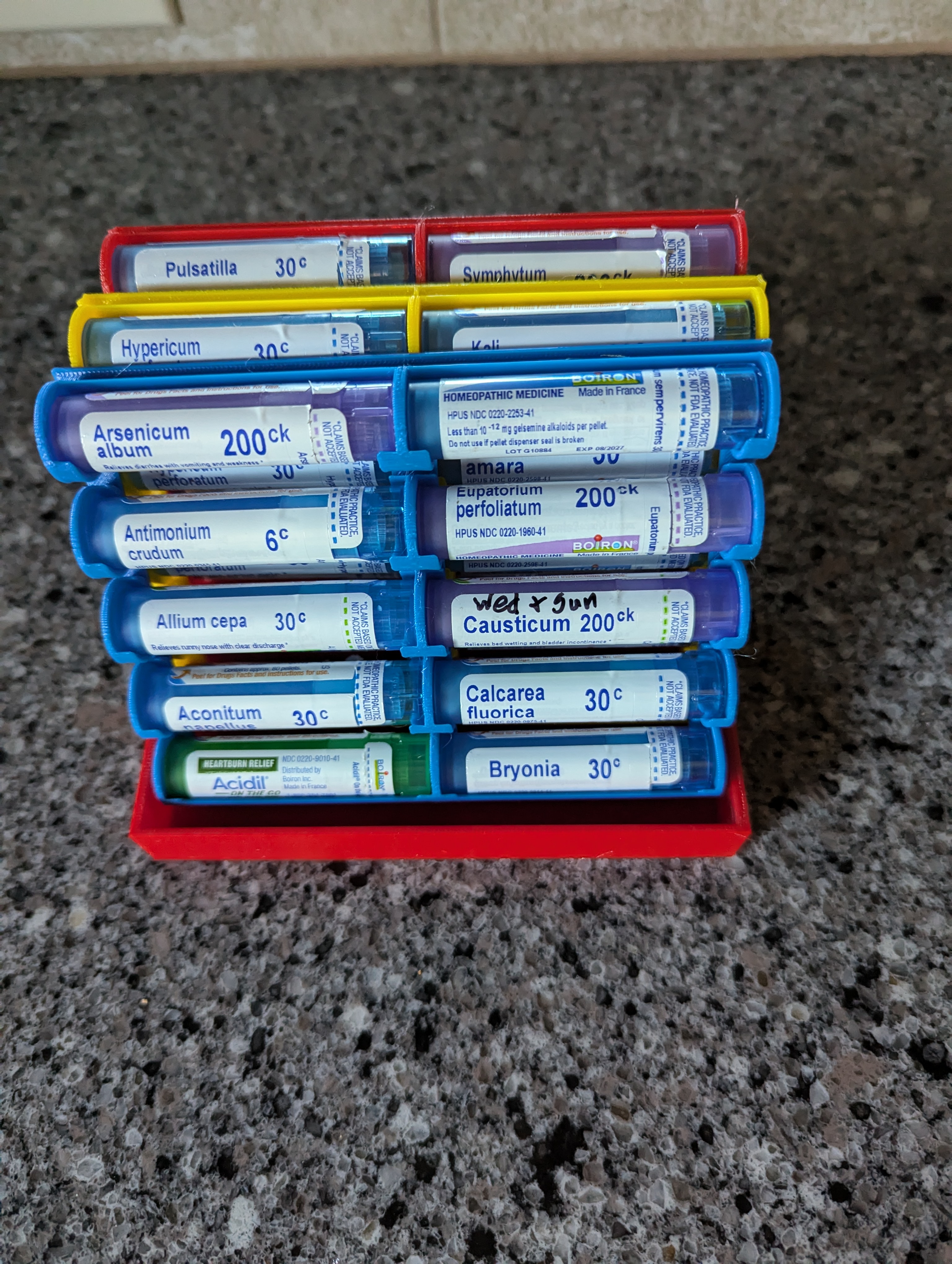 homeopathic remedy tube rack - Homeopathy (Boiron) — miniatura 2