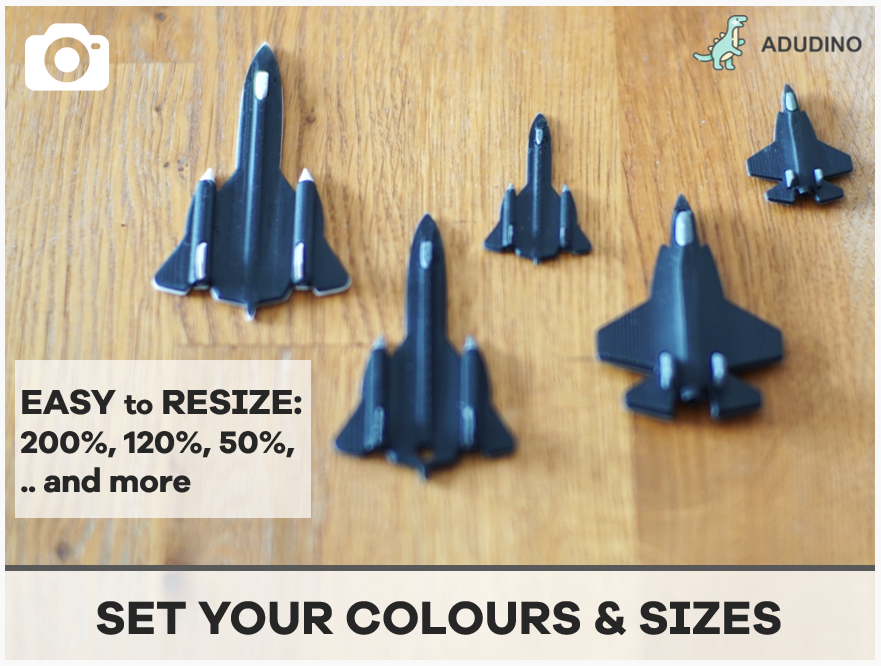 SR-71 & F-35: Dual-Colour Toy SR 71 and F 35 Jet (Blackbird SR-71 = SR71) — thumbnail 3