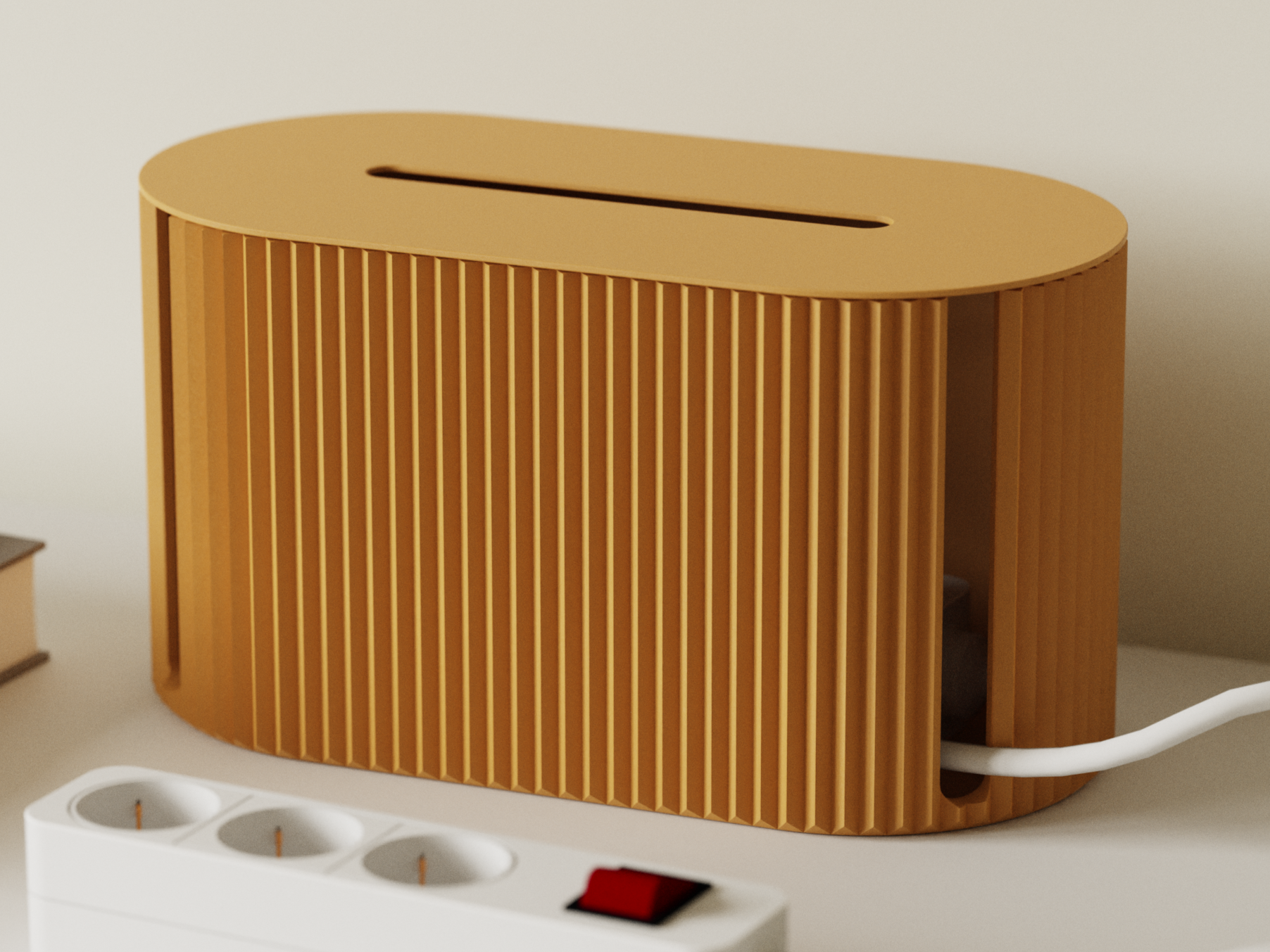 Cable Management Box - Zigzag pattern - Cable Storage Collection