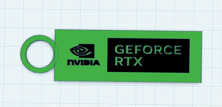 Nvidia RTX Keychain