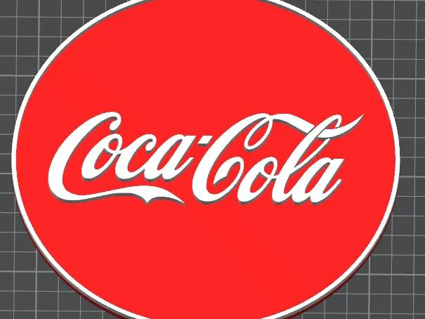 Coca Cola Logo Multi Colour No AMS