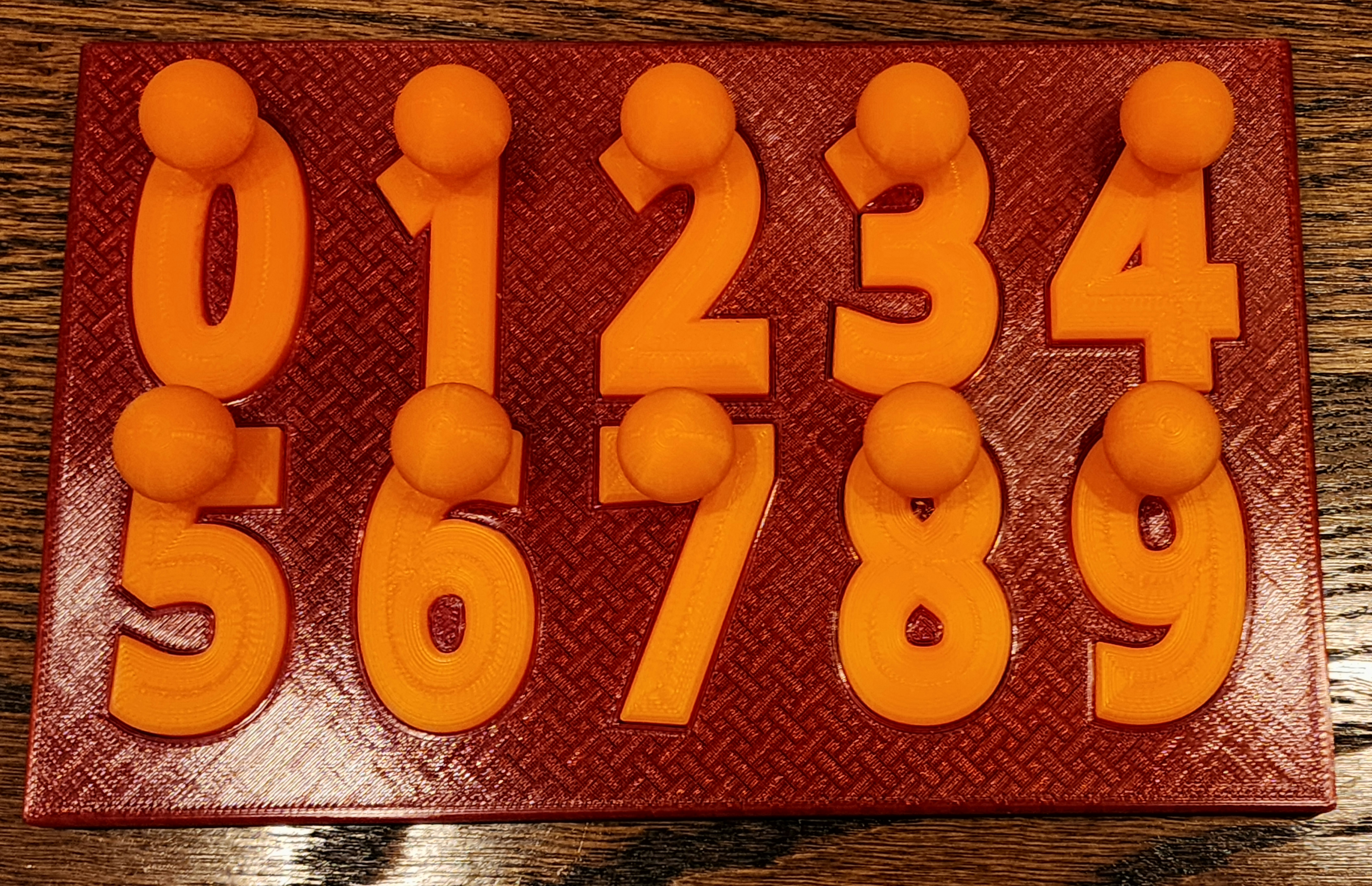 Toddler Numbers Puzzle SEE NOTE!