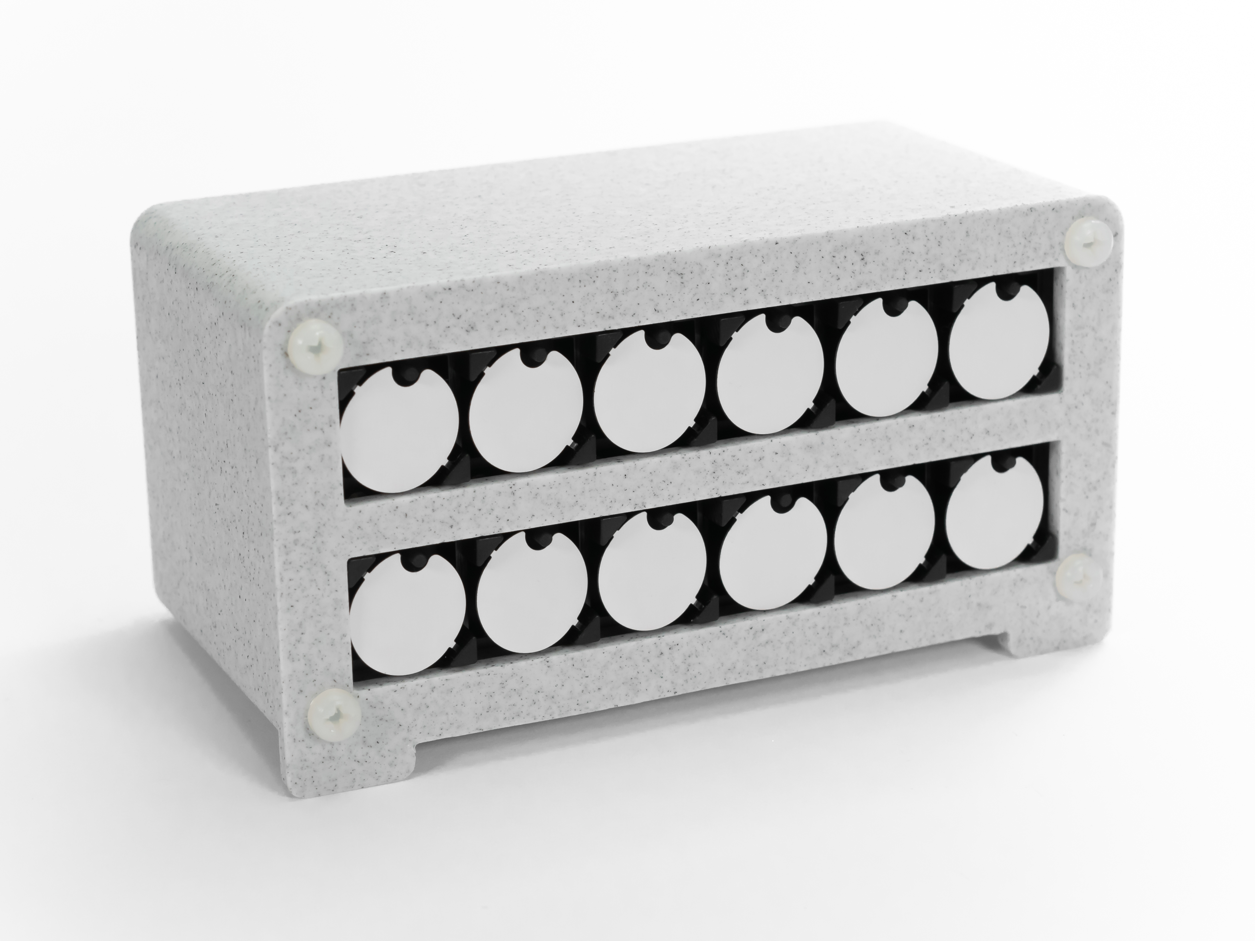 Miniatura 3 do modelo 3D No.3 - 3D Printed Casing for Flip-disc Binary Clock