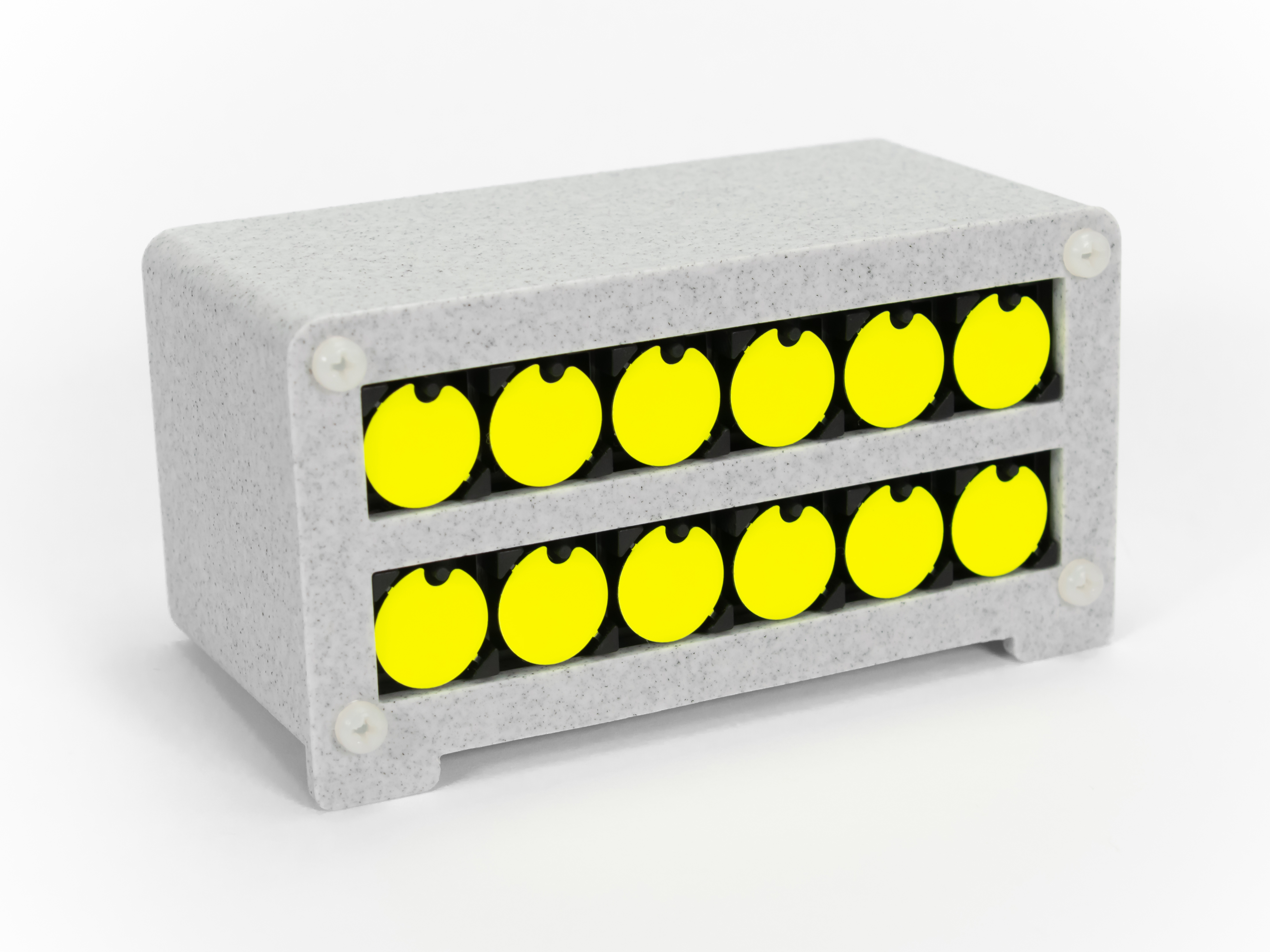 Miniatura 5 do modelo 3D No.3 - 3D Printed Casing for Flip-disc Binary Clock