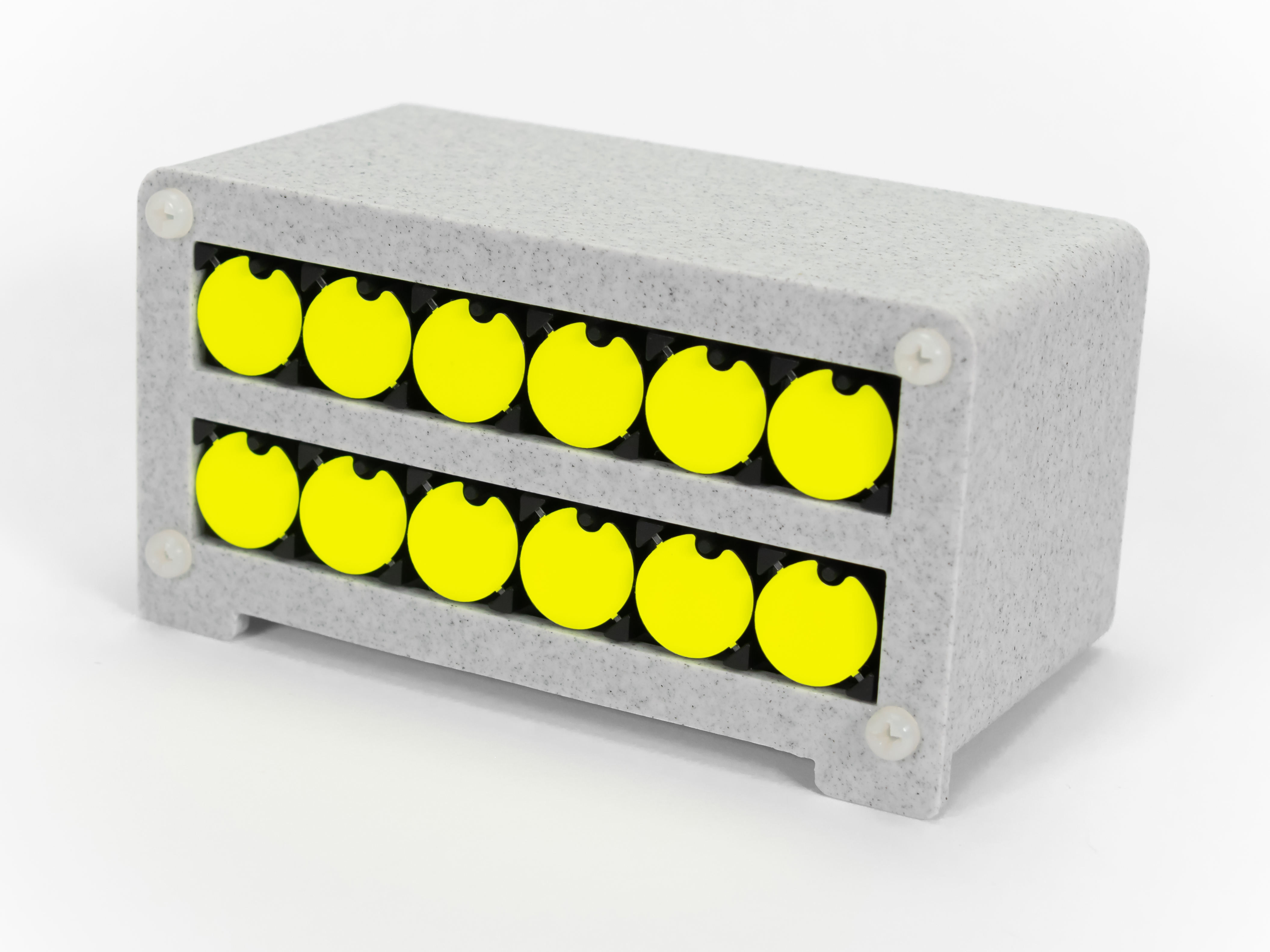 Miniatura 7 do modelo 3D No.3 - 3D Printed Casing for Flip-disc Binary Clock