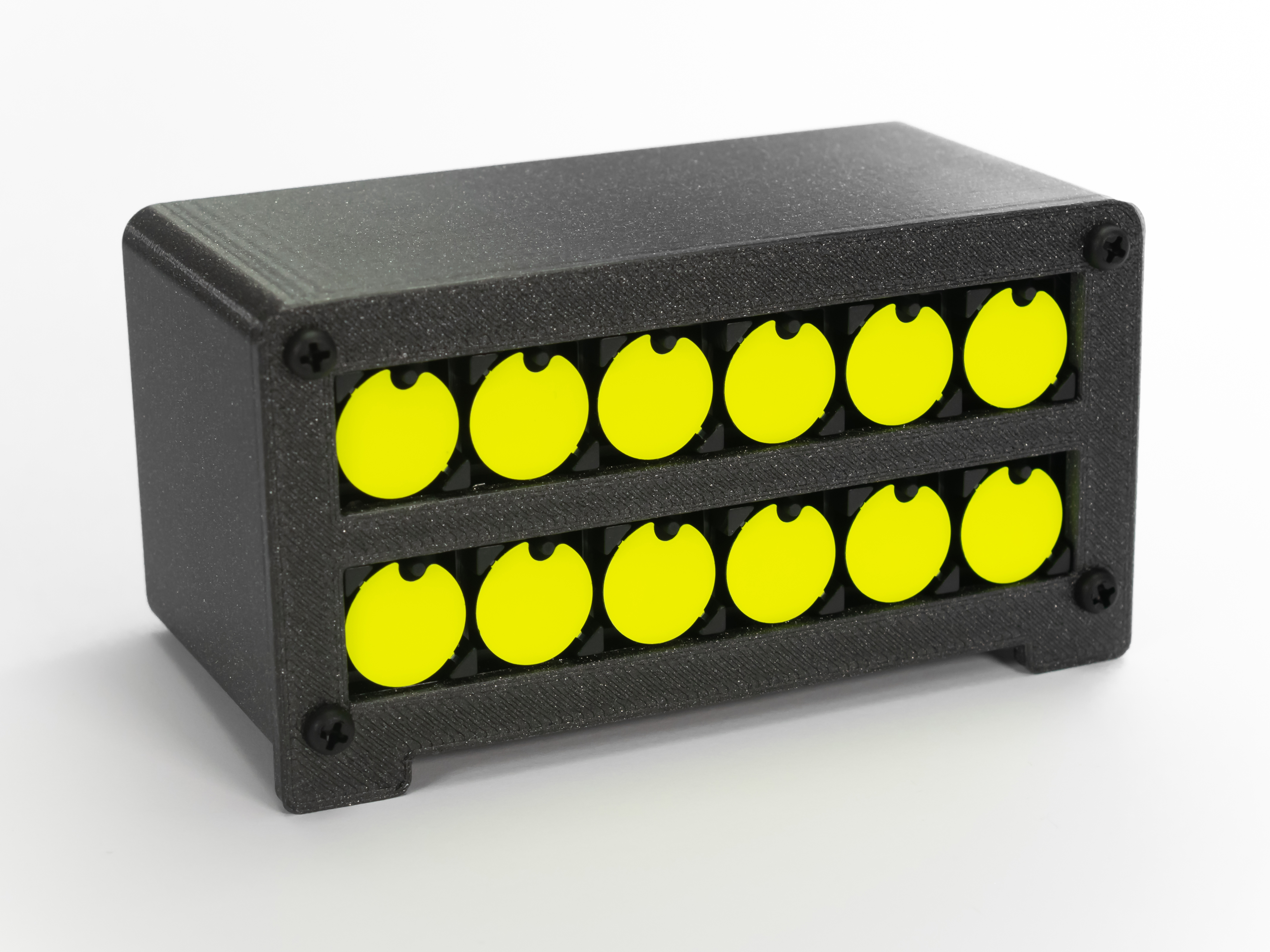 Miniatura 9 do modelo 3D No.3 - 3D Printed Casing for Flip-disc Binary Clock