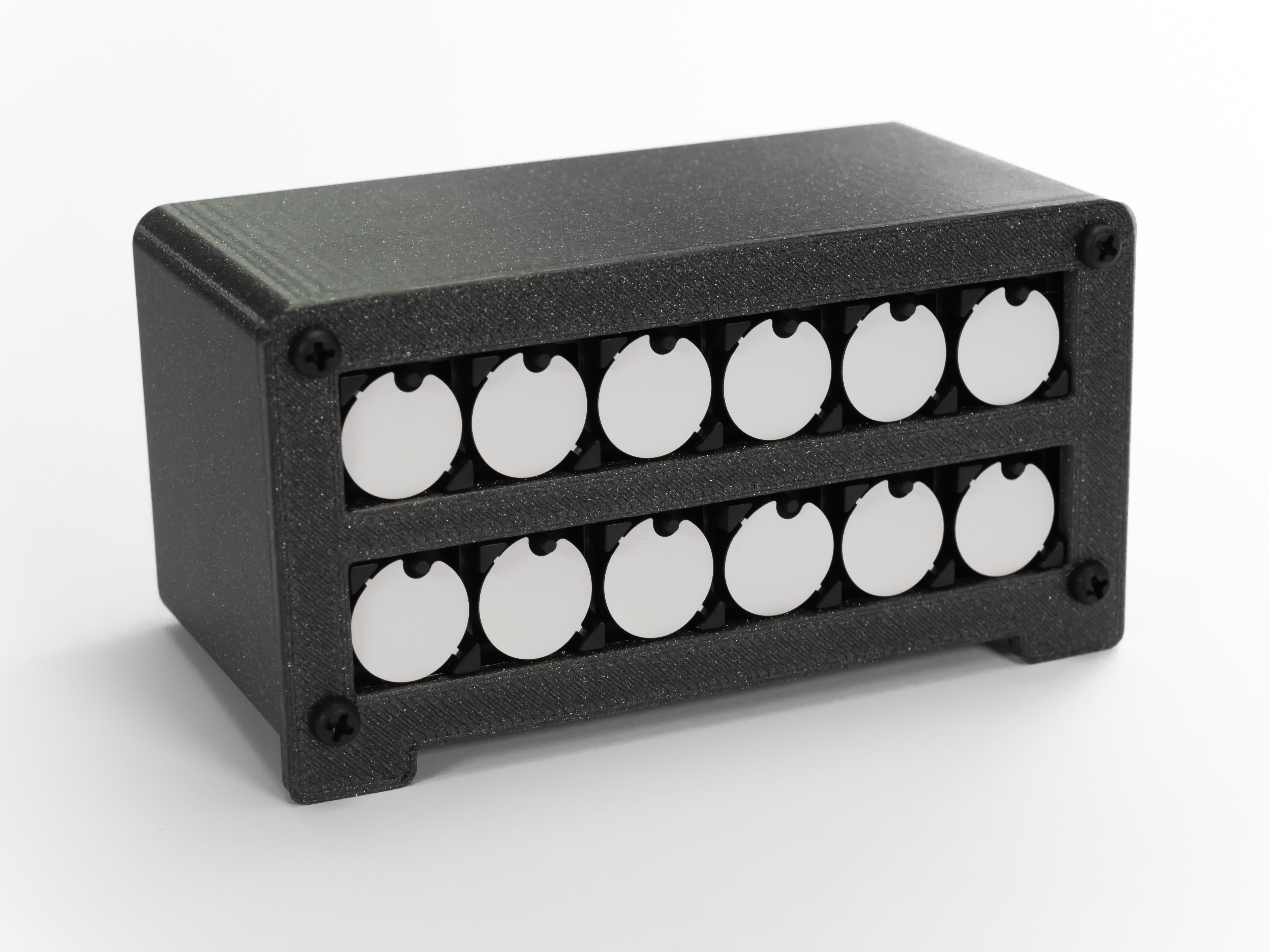 Miniatura 6 do modelo 3D No.3 - 3D Printed Casing for Flip-disc Binary Clock
