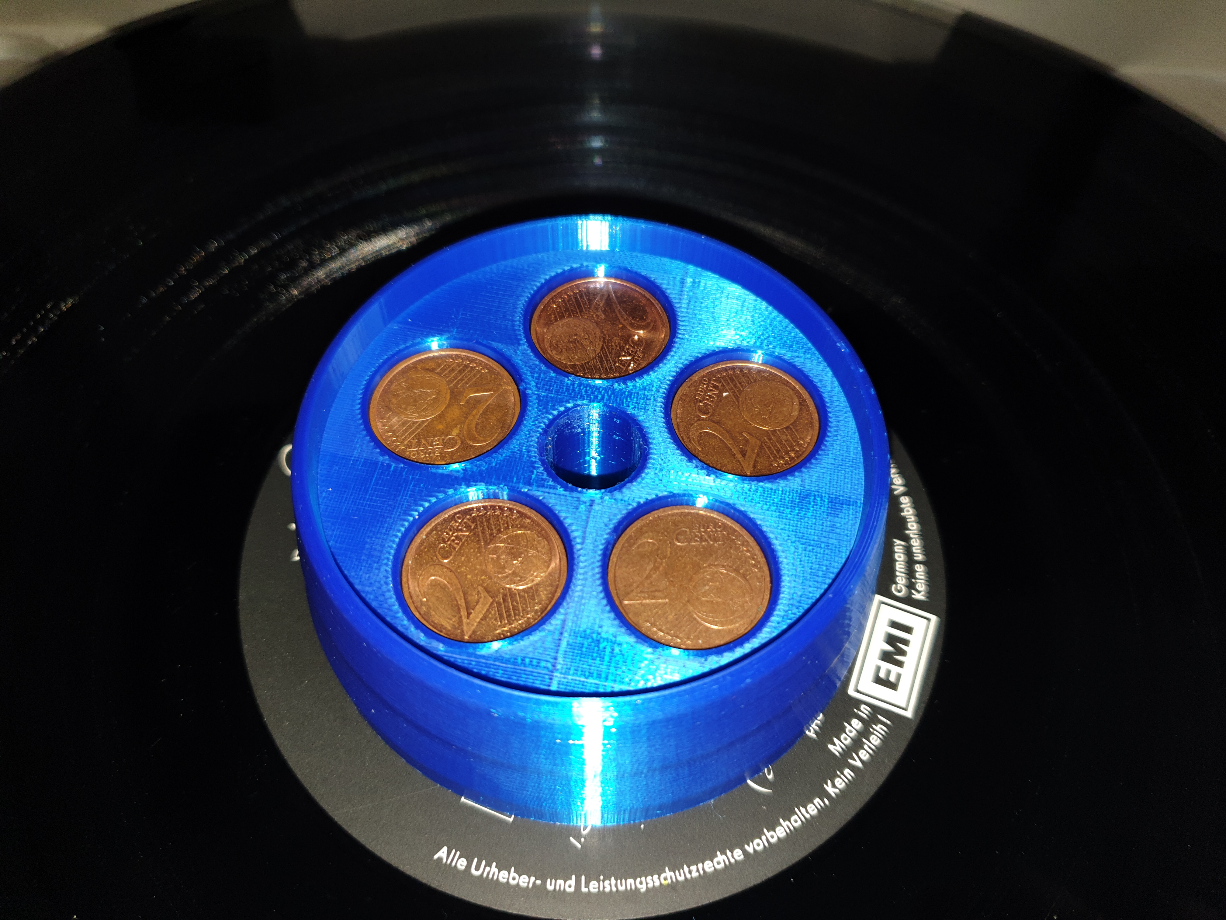 Miniatura 2 do modelo 3D Turntable vinyl weight
