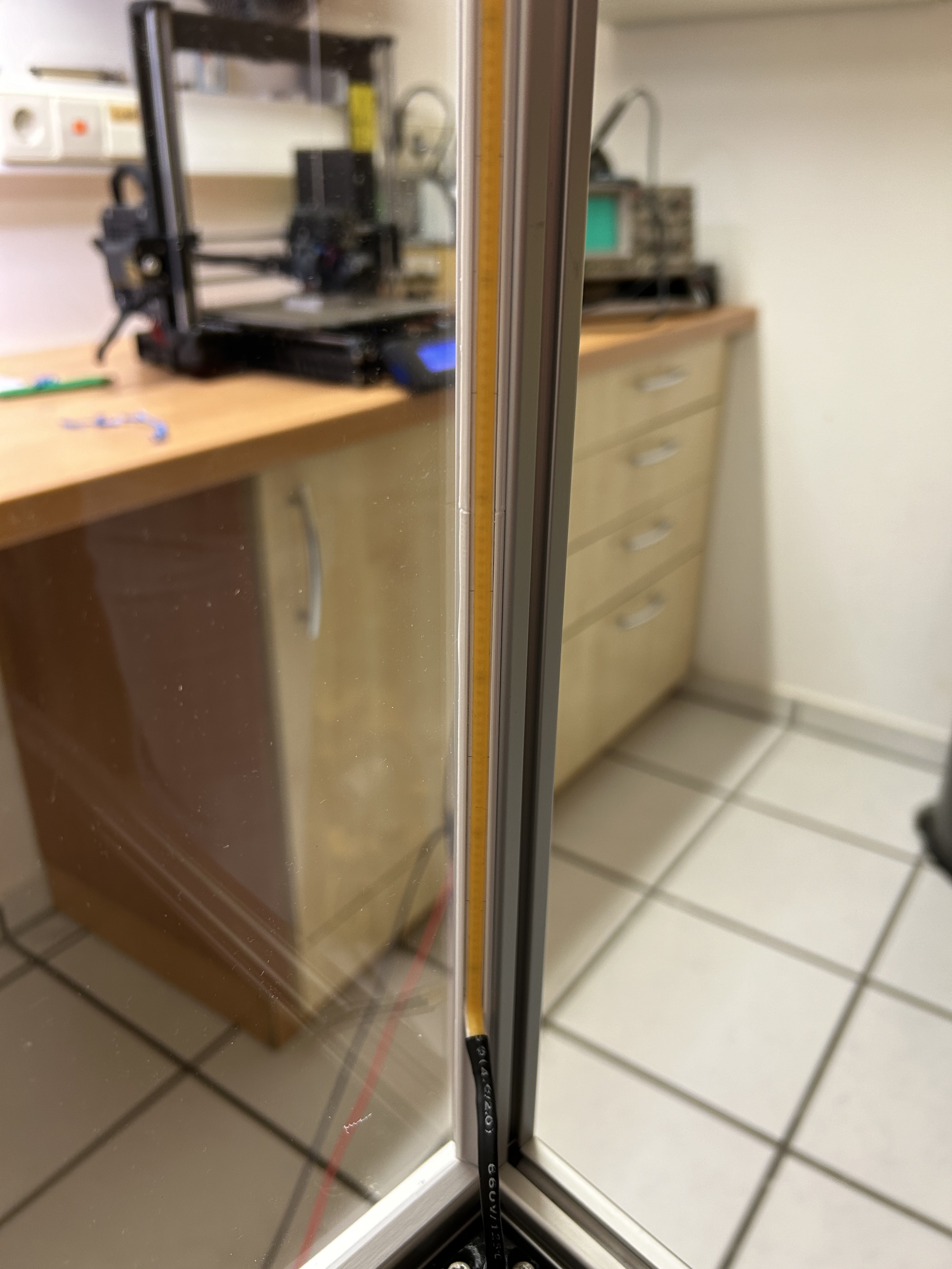 The HomeCube - LED Strip Wall Tightening Wedge