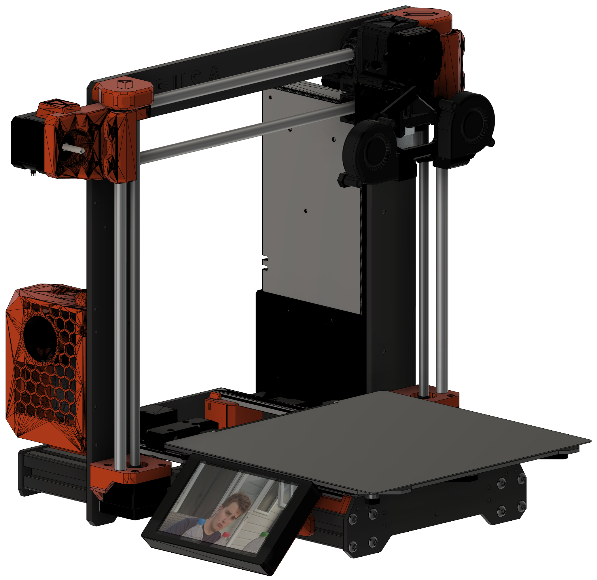 10mm Overkill Prusa MK3S+ Upgrade