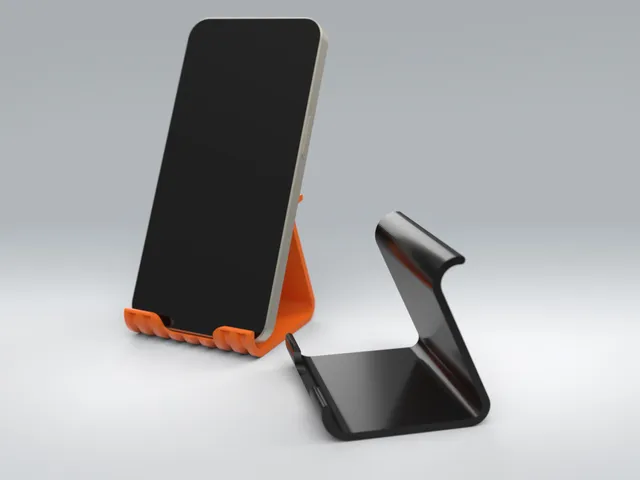 Simple Phone Stand (Easy To Print)