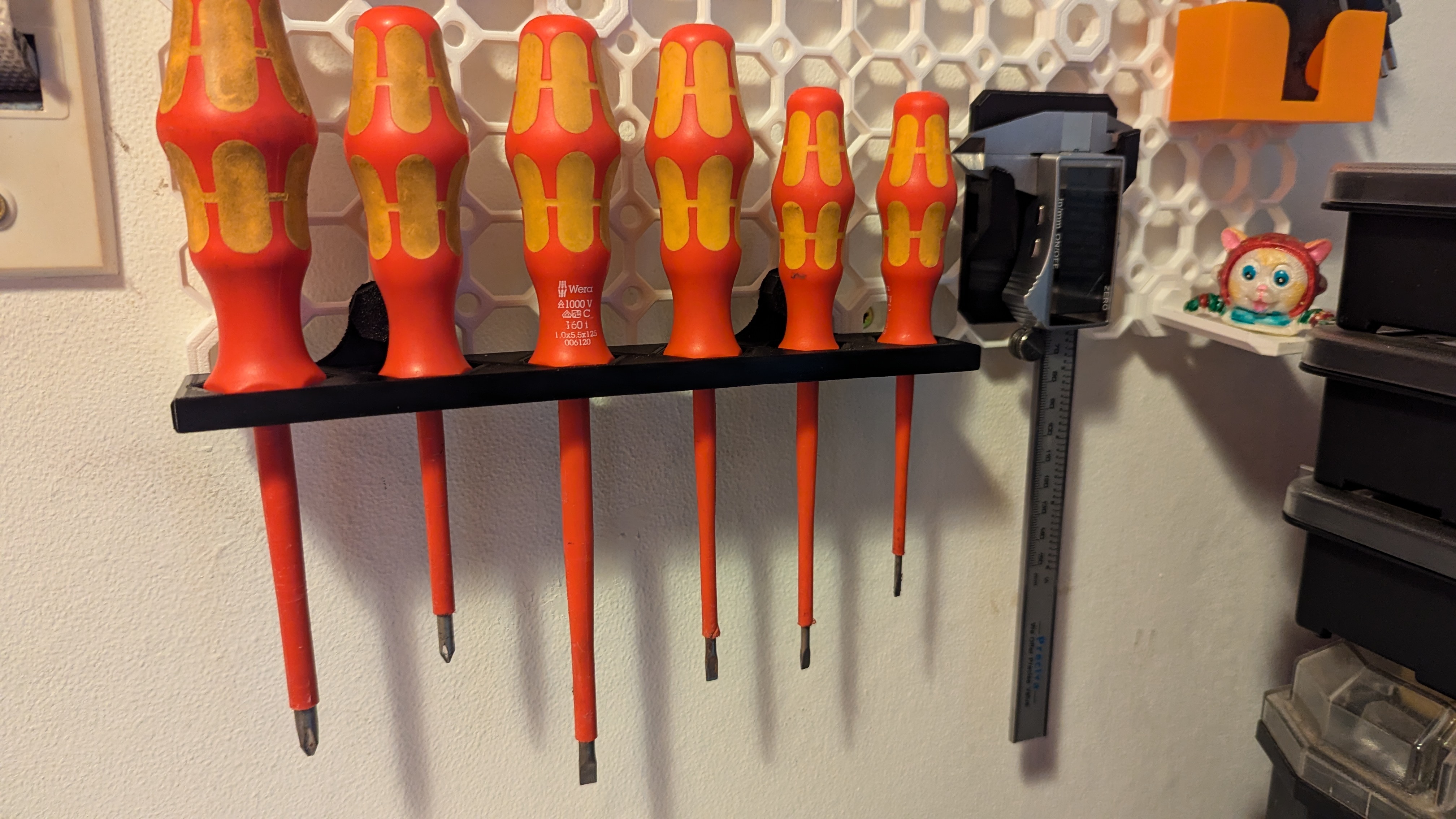 Miniatura 2 do modelo 3D Multiboard Wera Screwdriver Holder
