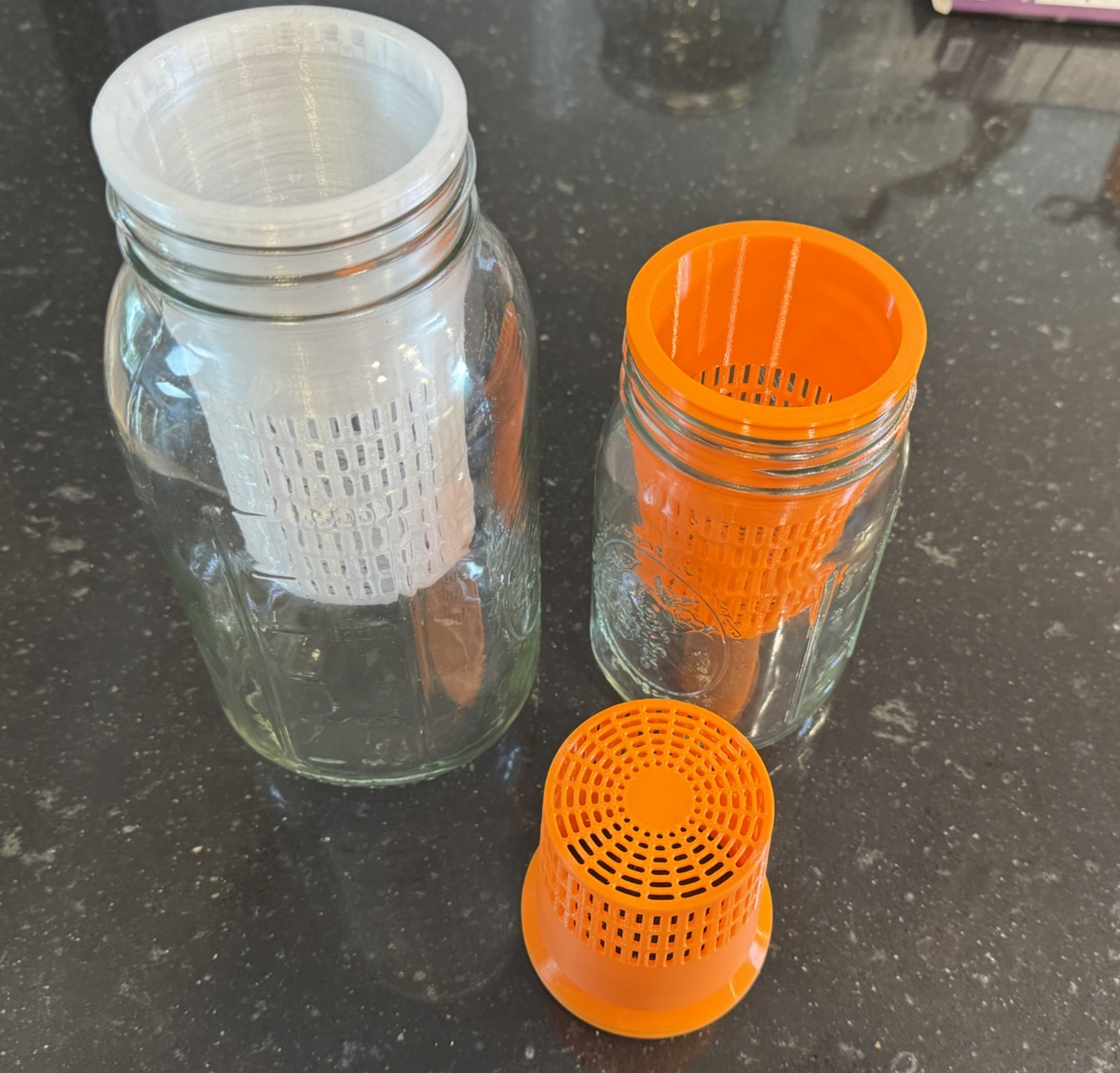 Kefir Lifter-Strainer for Mason Jars — miniatura 2
