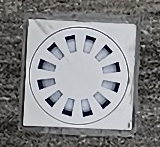 Yard drain DN 50 vertical outlet