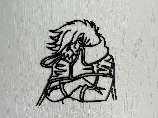 Harlock Wall Art #1 (Albator)