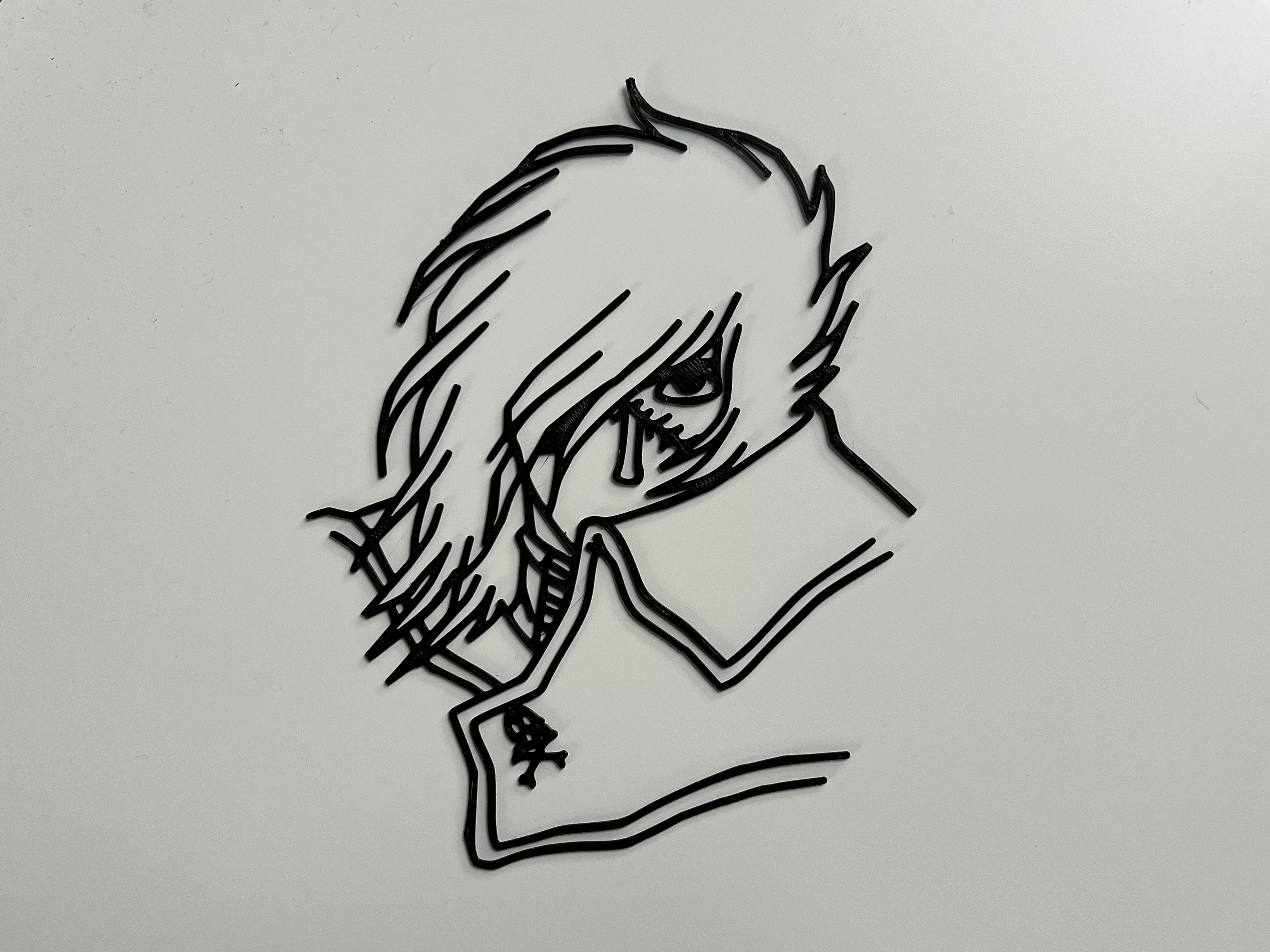 Harlock Wall Art #2 (Albator)