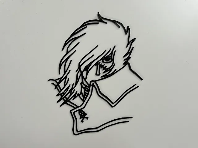 Harlock Wall Art #2 (Albator)