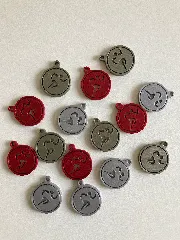 Olympic runner keychain