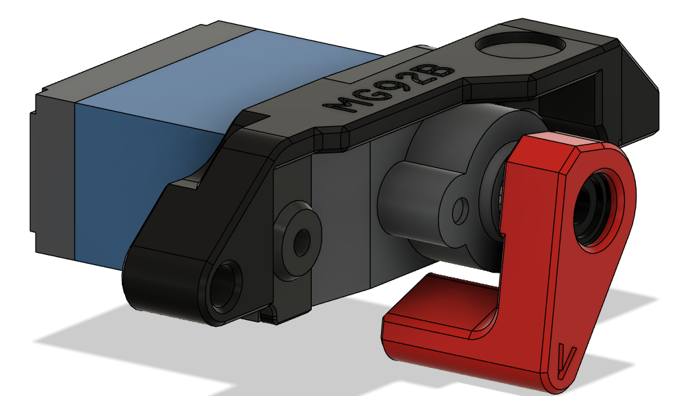 ERCF V2 MG92B Servo Mount
