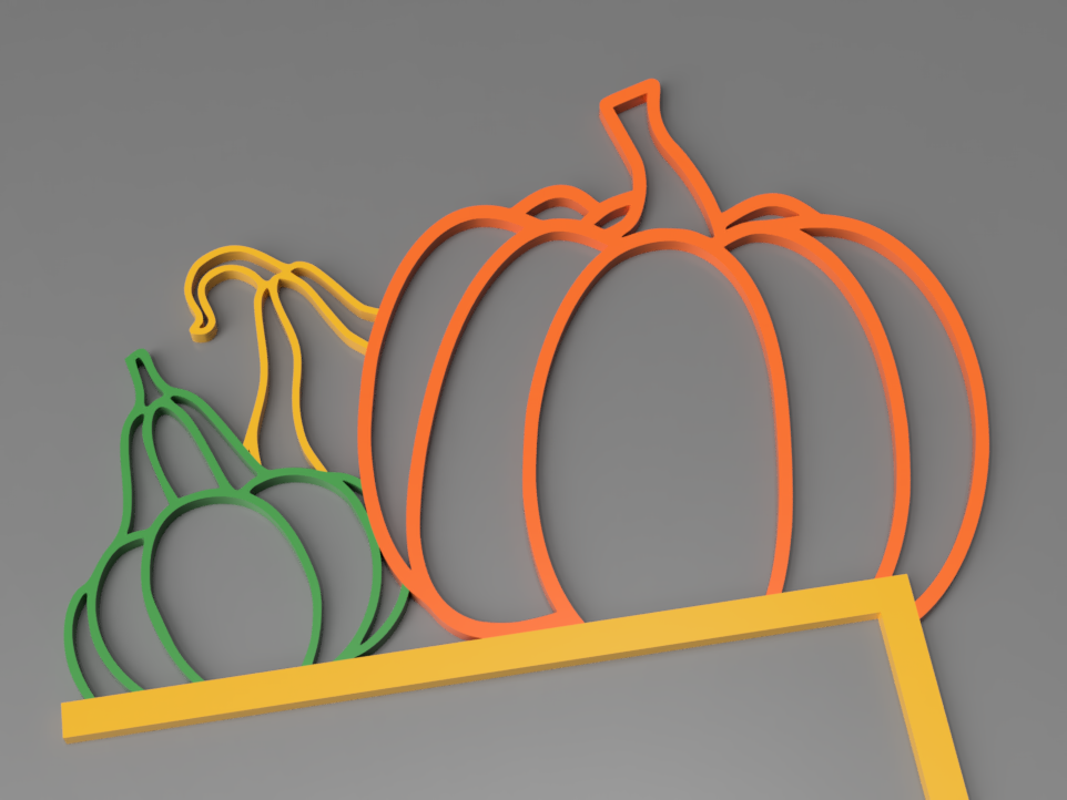 Gourd Door Topper Fall Decoration