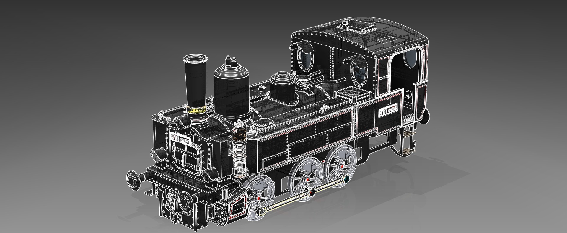 Steam Locomotive 310.0134 KAFEMLEJNEK [1:25] — thumbnail 5
