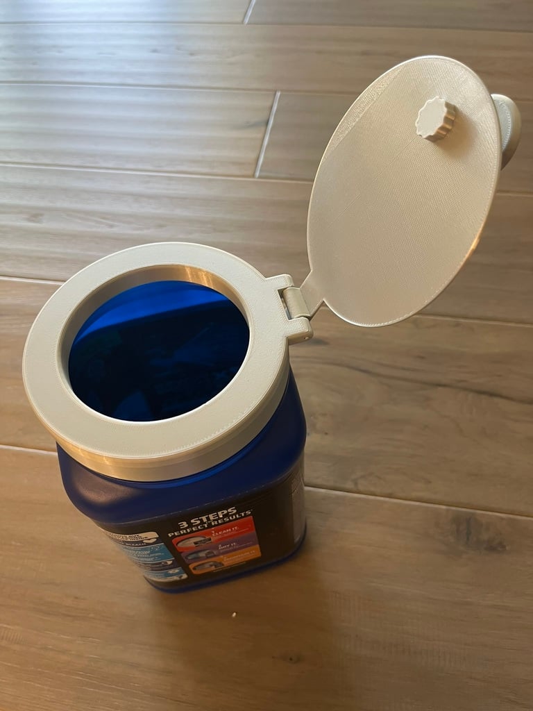 Replacement Lid for Finish Dishwasher Tabs Container — thumbnail 2