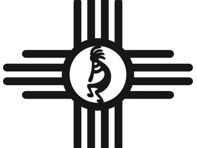 Kokopelli Zia (New Mexican / Southwestern Art)