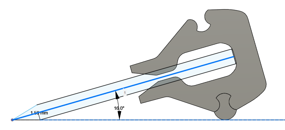 Miniatura 3 do modelo 3D knife sharpening guide