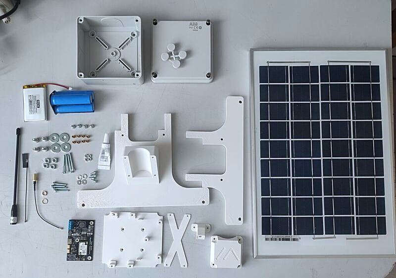 Miniatura 6 do modelo 3D Meshtastic Solar Station