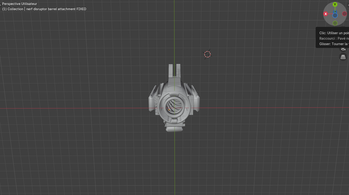nerf barel by Alexfontaine | Download free STL model | Printables.com