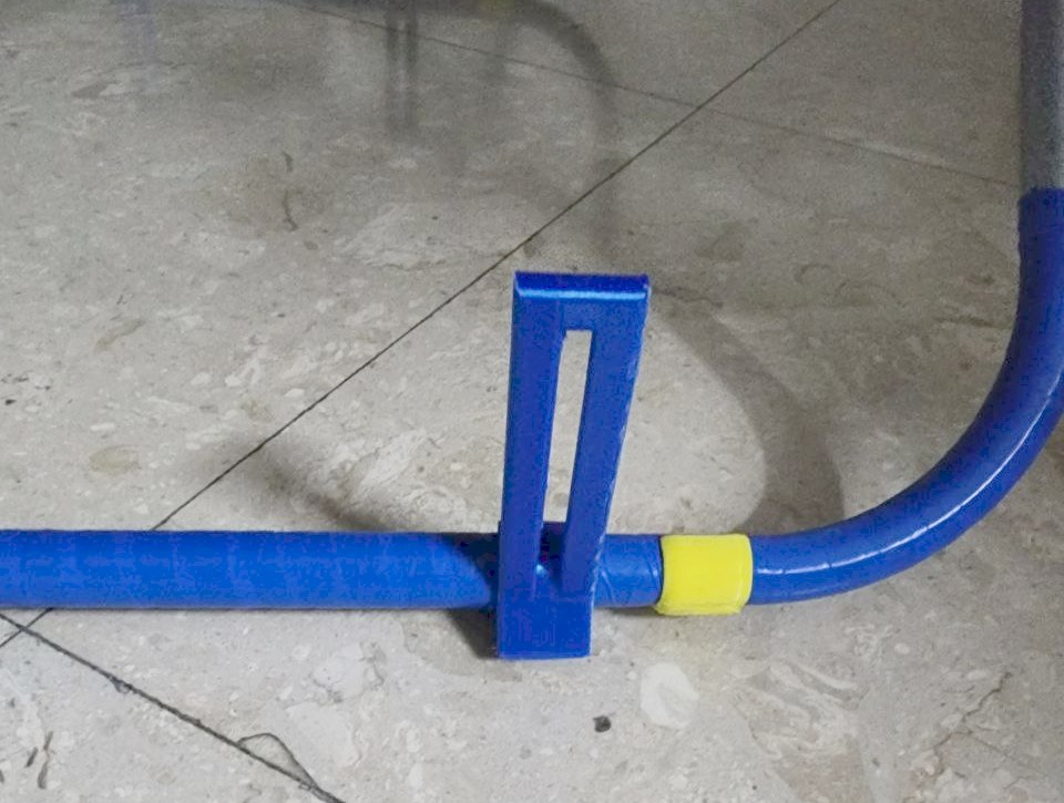 Robot Vacuum Blocker for Laundry Racks