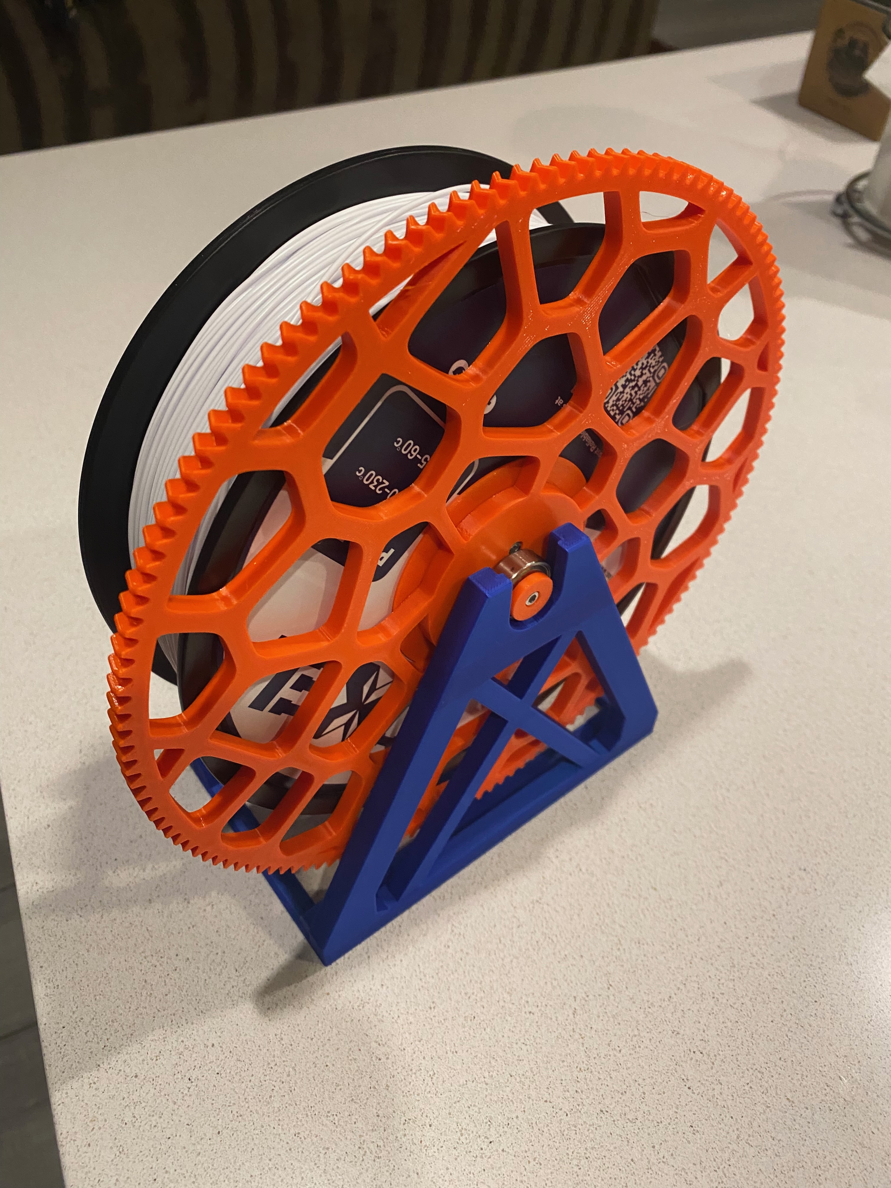 Python AMS Spool Holder by yapiodesign | Download free STL model ...