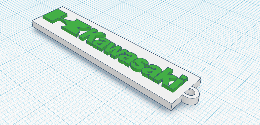 kawasaki keychain