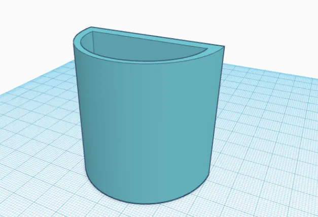 locker cup for pencils by print master | Download free STL model ...