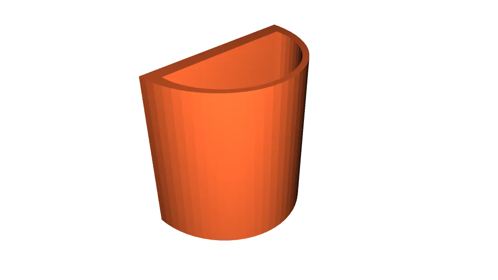 locker cup for pencils by print master | Download free STL model ...