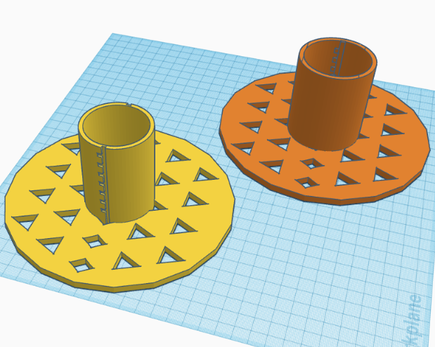 Filament Roll with Stepper
