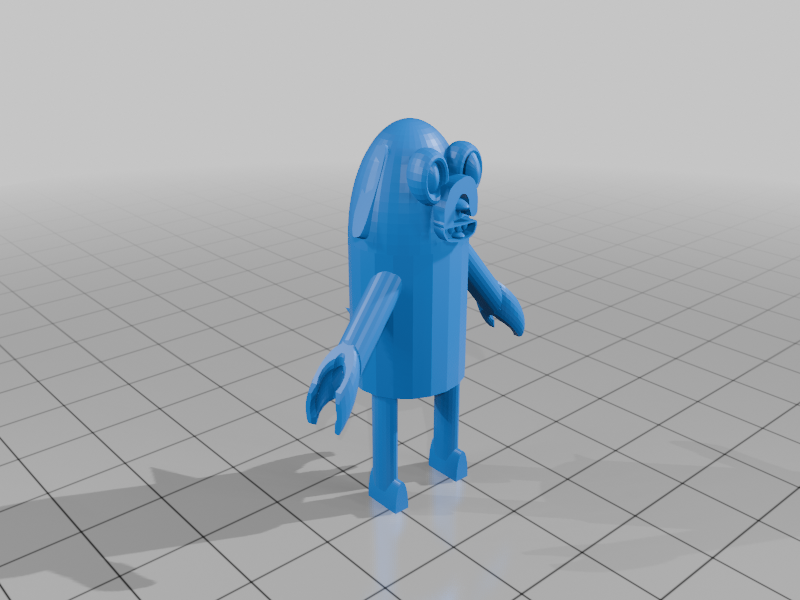 Miniatura 2 do modelo 3D Jake the dog
