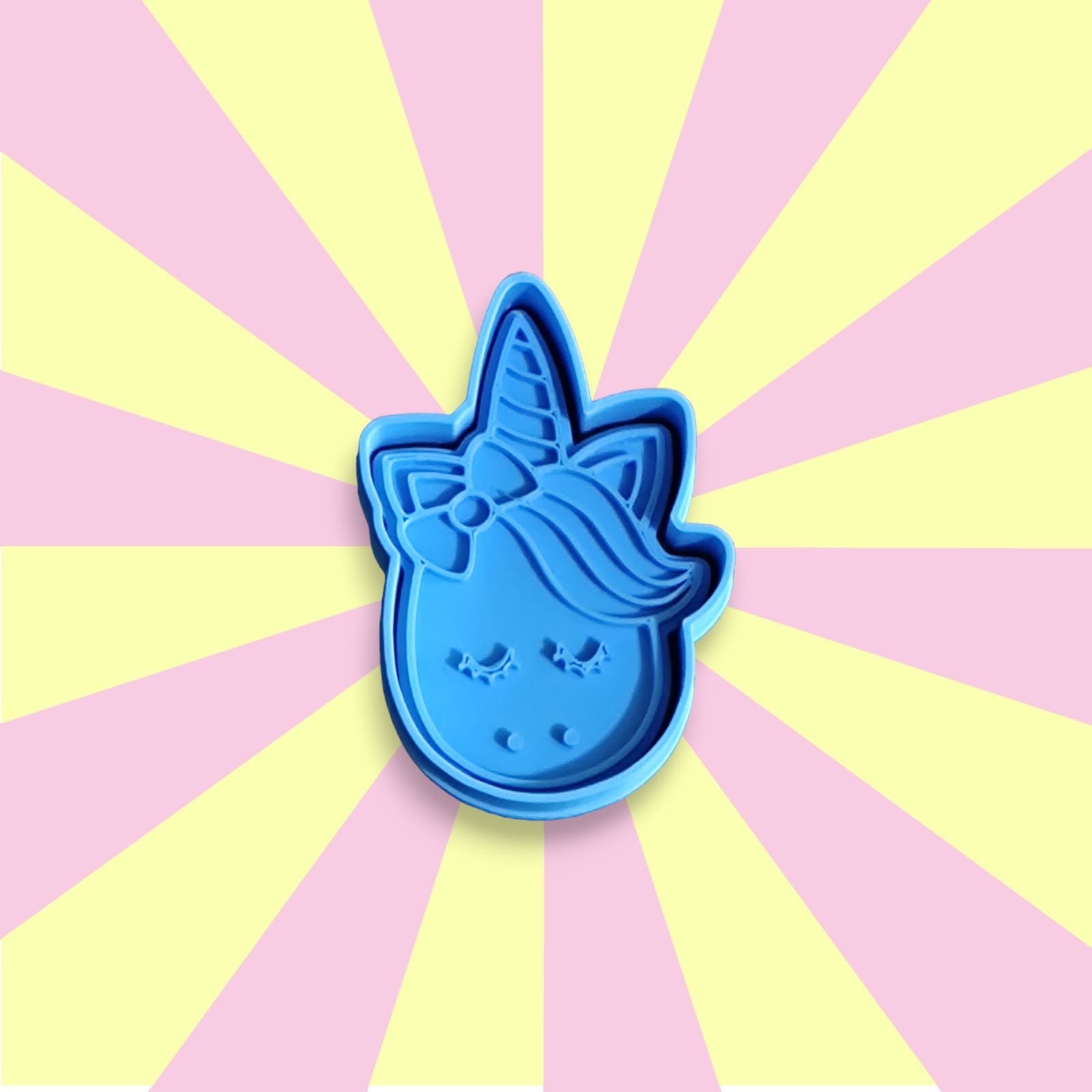 CORTANTE + ESTAMPA UNICORNIO / UNICORN CUTTER + STAMP