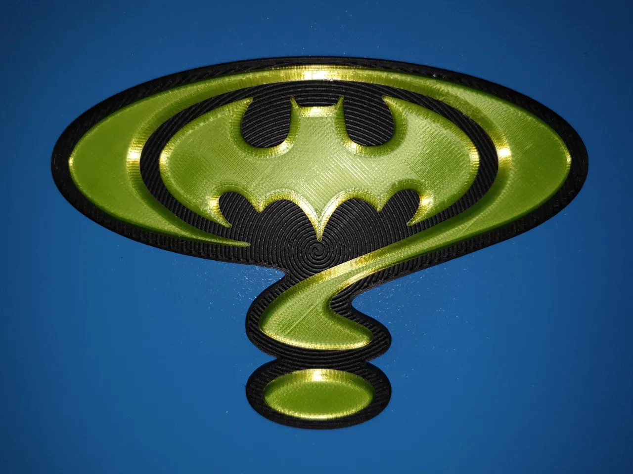 Batman Forever Movie Logo by Hogger | Download free STL model |  