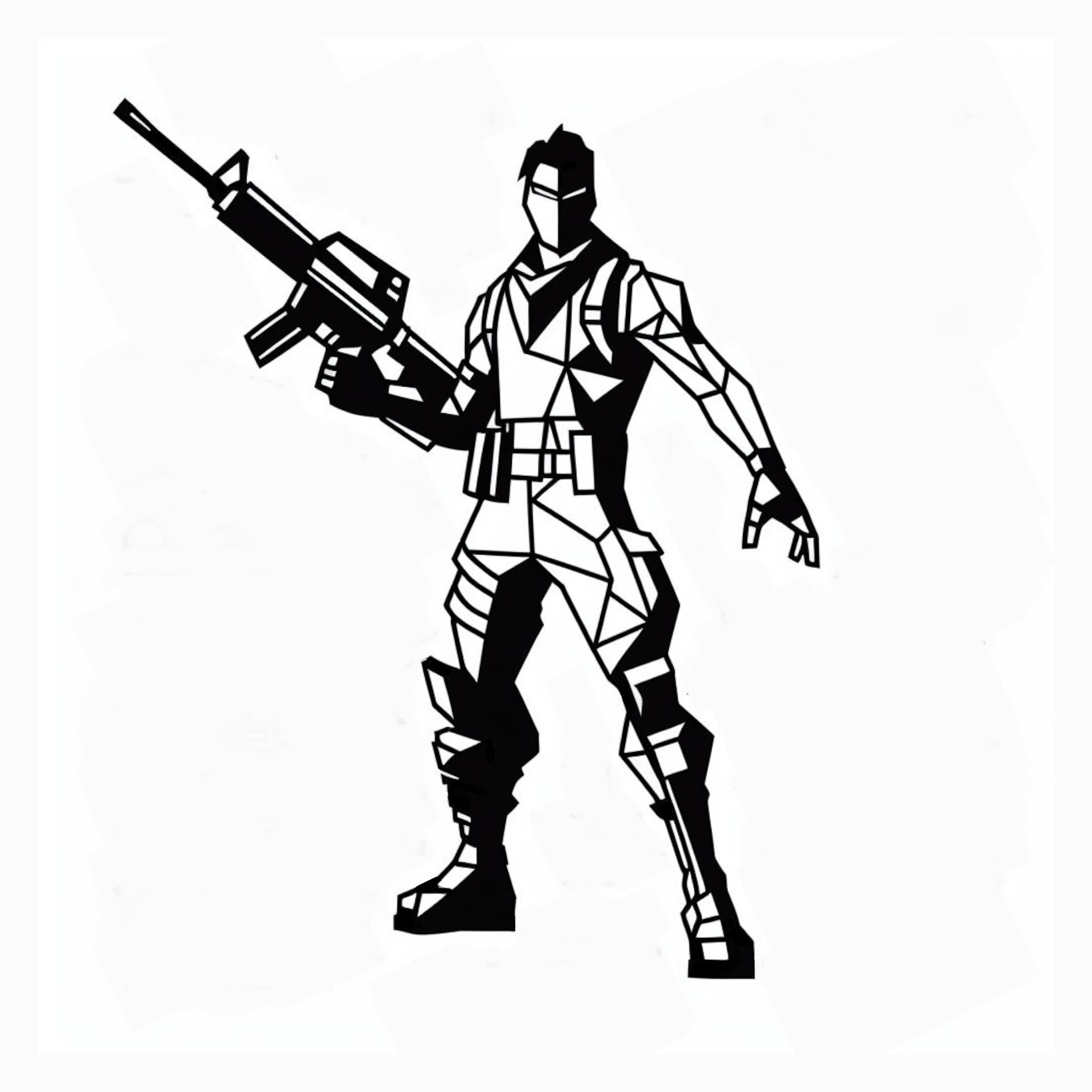 Fortnite por turbo9670 descargar modelo stl gratuito printables