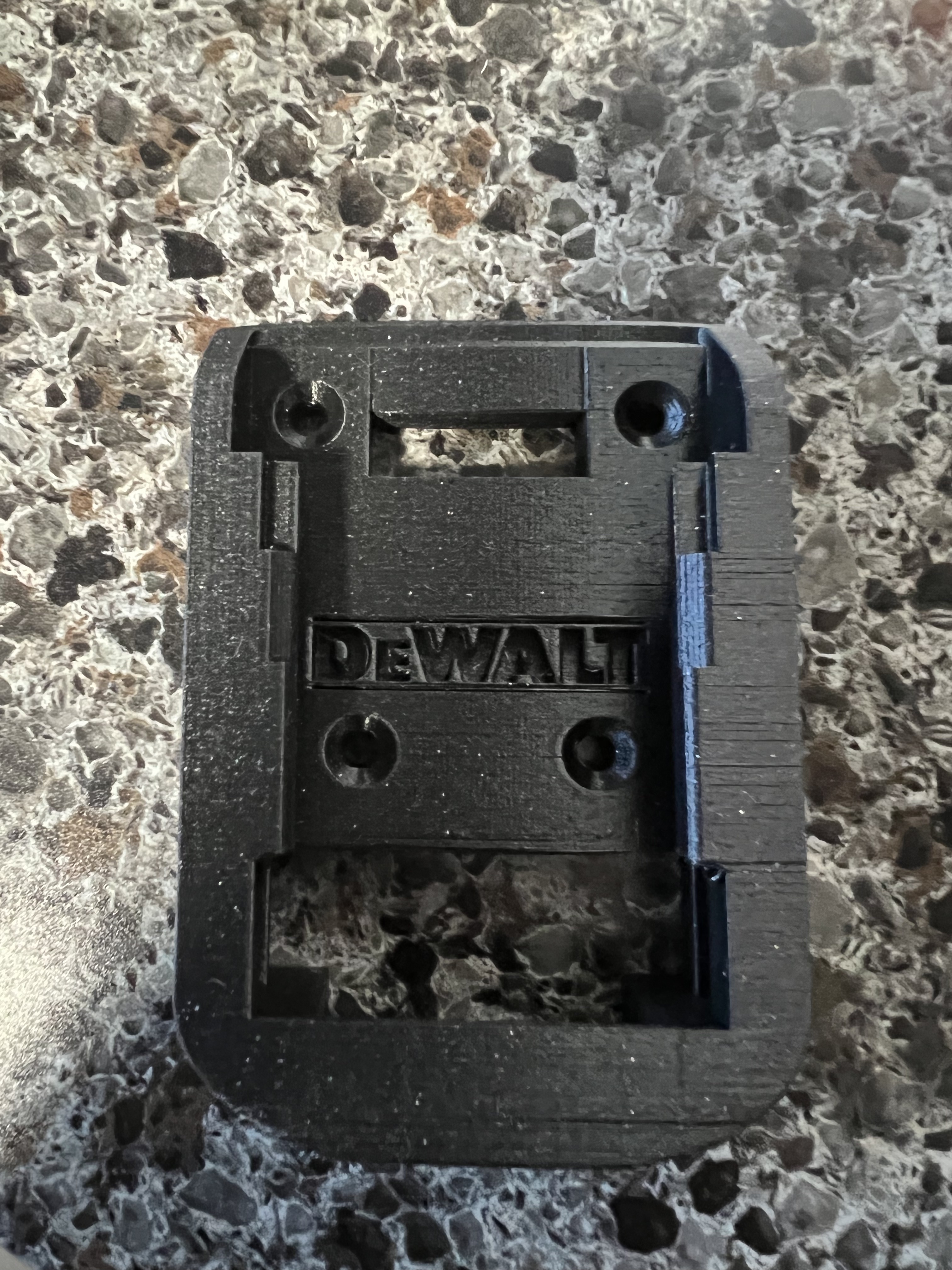 DeWalt 20v battery mount