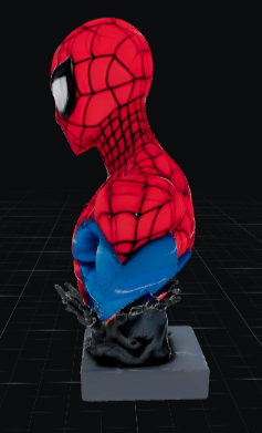 Cool spiderman bust — miniatura 3
