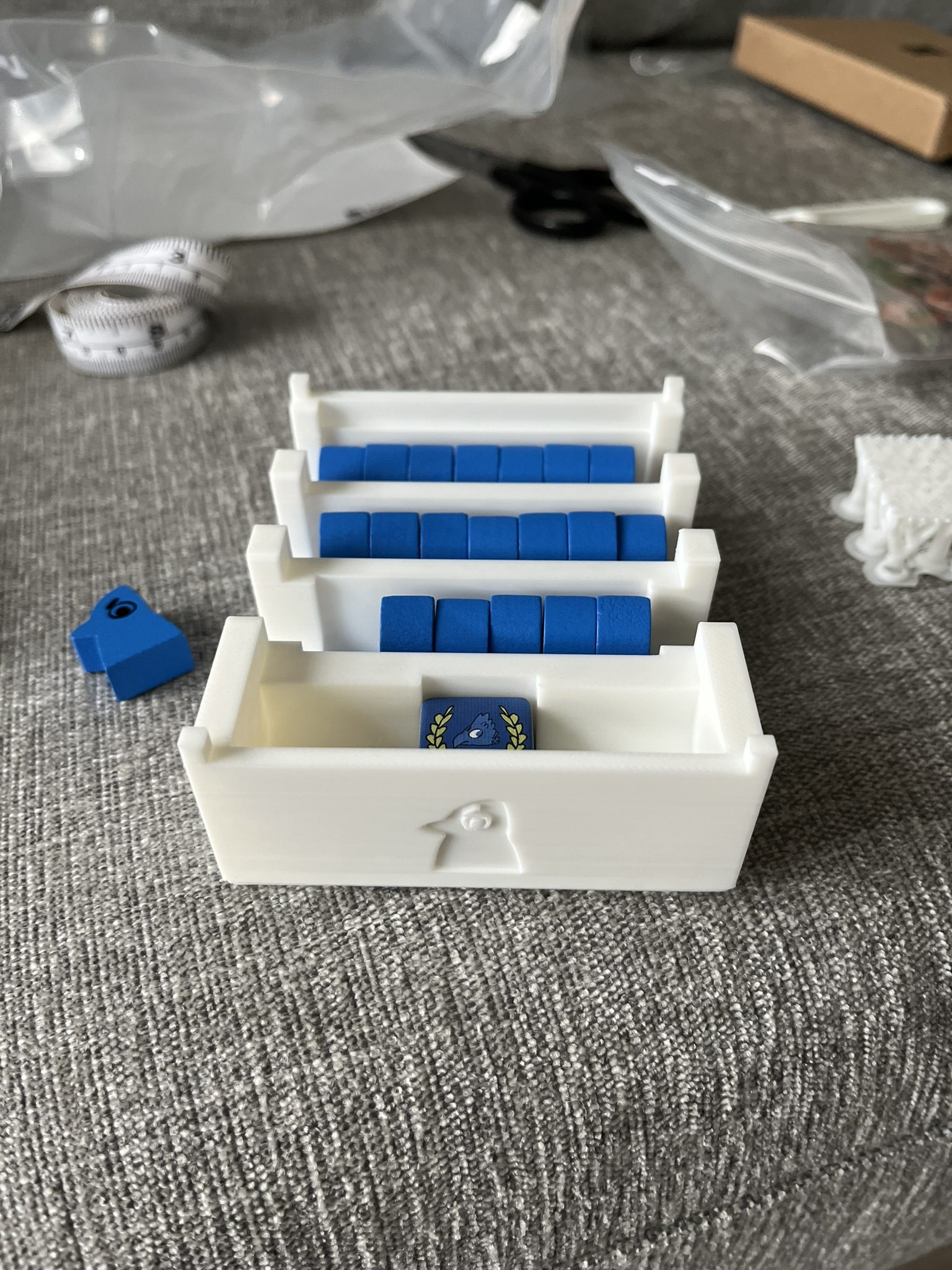 Root Organizer with Faction Meeple Engravings