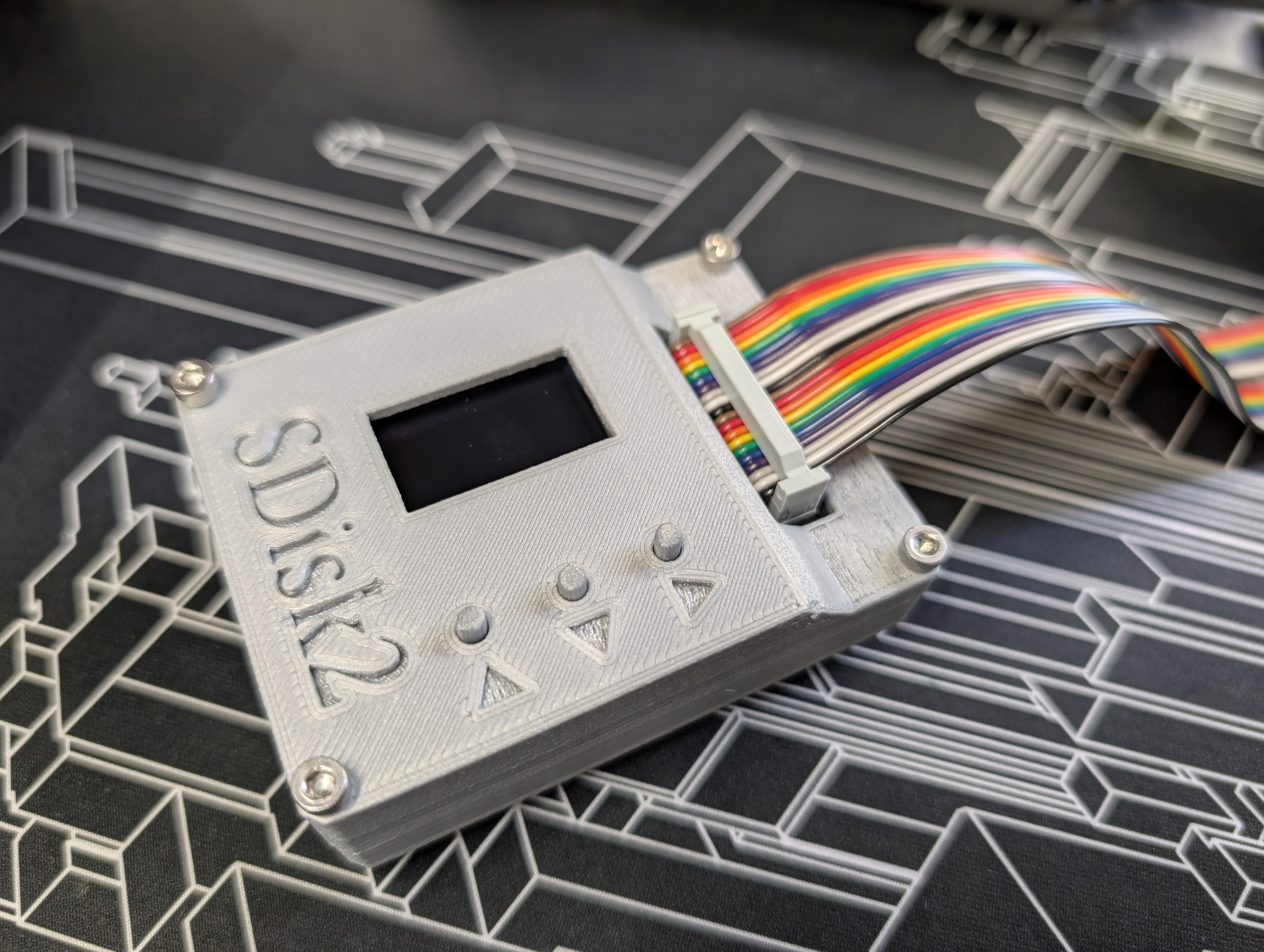 SDisk2 Apple II Floppy emulator case