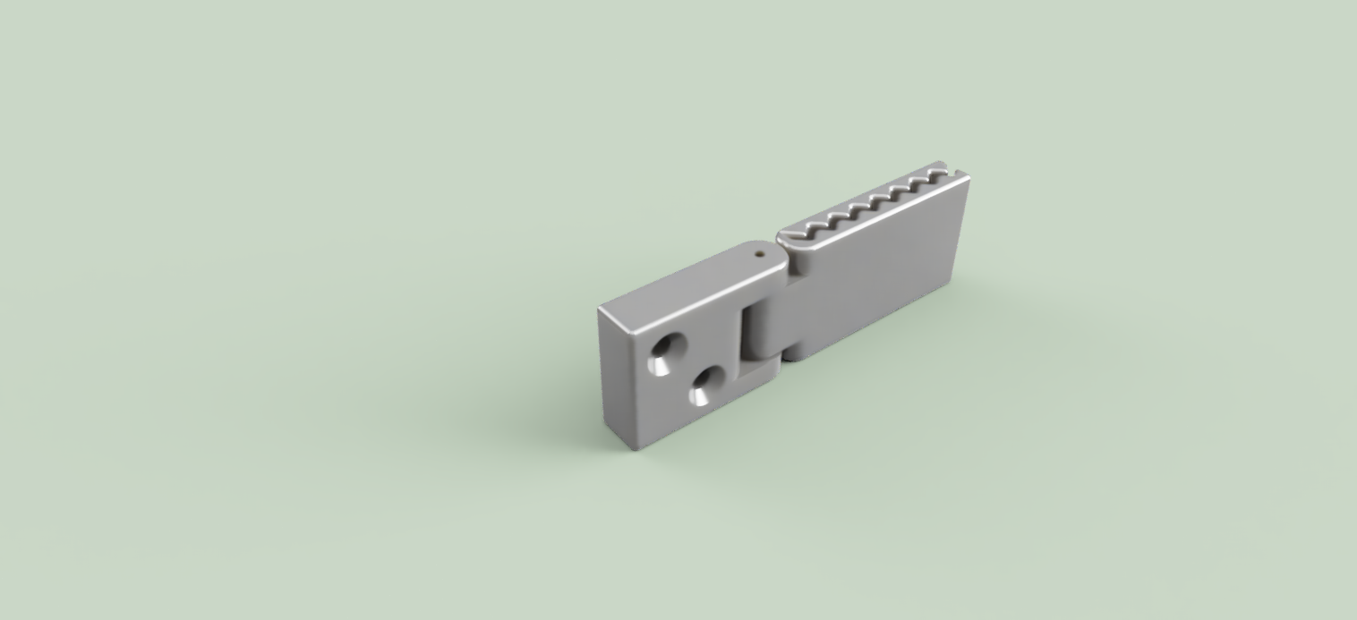 Wall-mounted fabric clip