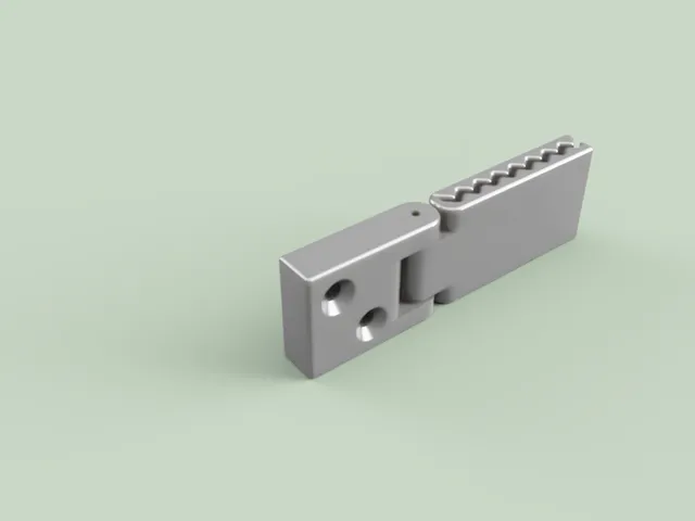 Wall-mounted fabric clip