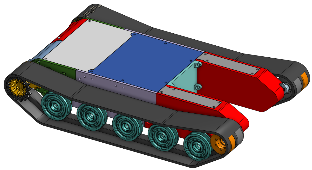 very big RC tank platform