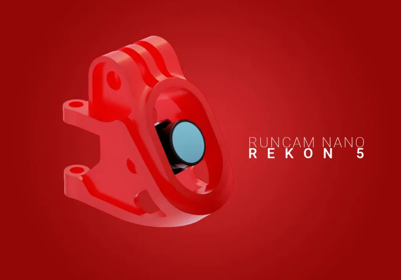 REKON 5 Runcam Nano mount by 3DP MAMSIH Download free STL model